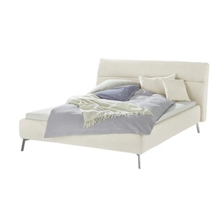 pop Polsterbettgestell Laredo - grau - Materialmix - 163 cm - 105 cm | Möbel Kraft