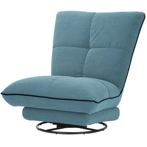 pop Sessel zweifarbig Cosy Cloudyflex ¦ türkis/petrol ¦ Maße (cm): B: 89 H: 98 T: 108.0