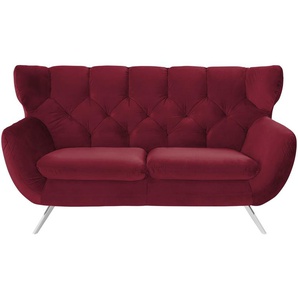 Jette Home Sofa  Caldara ¦ rot ¦ Maße (cm): B: 175 H: 94 T: 95.0