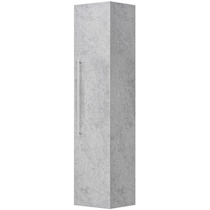 Posseik Hochschrank Homeline MDF Beton Dekor 35x150x30 cm (BxHxT)