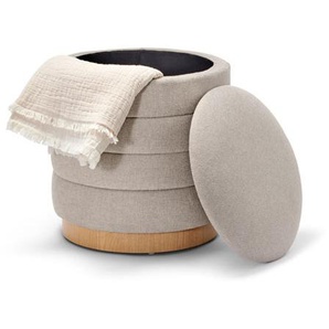 Pouf mit Stauraum