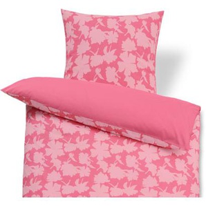 Premium-Baumwoll-Bettwäsche, rosa, Normalgröße
