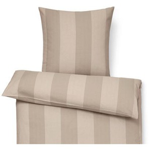 Premium-Edelflanell-Bettwäsche, beige, Normalgröße