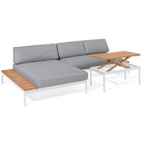 Premium Lounge-Ecke »Liska« mit höhenverstellbarem Couchtisch