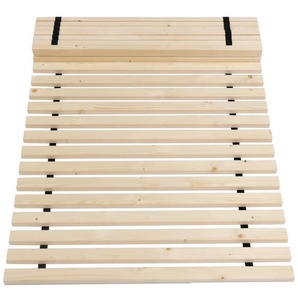 Premium Rollrost 120 x 200 cm 300kg 28 Lamellen massives Naturprodukt