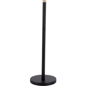 Present Time Bamboo Accent Ersatzrollenhalter - deluxe black - Ø 15 cm - Höhe 46 cm