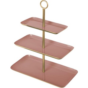 Present Time Festive Etagere - faded pink - 31x16x36 cm