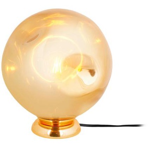 Present Time Tischleuchte, Gold, Glas, Kugel,Kugel, 1x1x1 cm, Lampen & Leuchten, Innenbeleuchtung, Tischlampen, Tischlampen