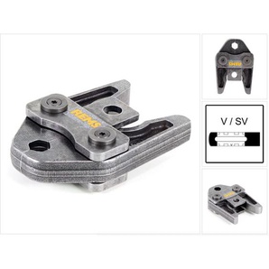 Rems - Pressbacke Presszange Standard V15 ( 570115 ) für romax 4000 / Akku Press acc etc