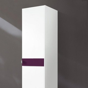 priess Kleiderschrank Madrid mit farbiger Glasauflage