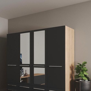 priess Kleiderschrank »Schrank Garderobe Wäscheschrank Barcelona in 5 Breiten«, viel Stauraum, geräumige Schubkästen, mit Spiegel, MADE IN GERMANY
