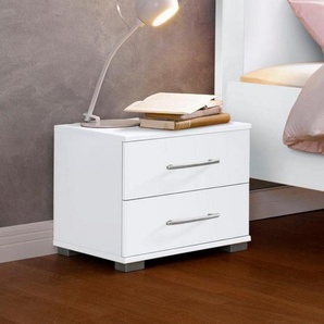 priess Nachtkonsole Husum Nachtkonsole in premium Qualität Schlafzimmer Schrank, mit 2 Schubkästen Nachtschrank Beistellschrank Nachtschränkchen