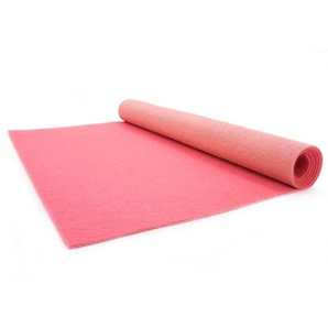 Primaflor-Ideen in Textil Läufer PODIUM, Made in Belgium, rechteckig, Höhe: 2,6 mm, Breite 100 cm, robuster Nadelfilz, Uni-Farben