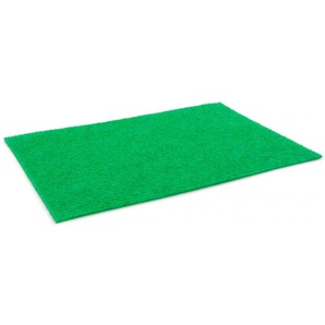 PRIMAFLOR-IDEEN IN TEXTIL Nadelvliesteppich MALTA Teppiche strapazierfähig, Uni-Farben, Kurzflor Teppich, Nadelvlies Gr. B/L: 200 cm x 1000 cm, 2,5 mm, 1 St., grün Esszimmerteppiche