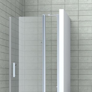 Primaster Dusch-Drehtür mit Fixteil Easy 6 80 x 195 cm GLO782301338