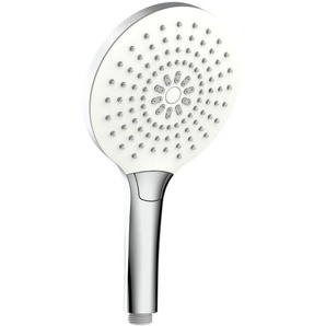Primaster - Handbrause 3 Strahlarten Water Power chrom-weiß wassersparend Handbrause