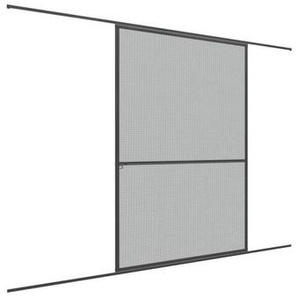 Primaster - Insektenschutz-Schiebetür anthrazit 120x240cm Fliegengitter