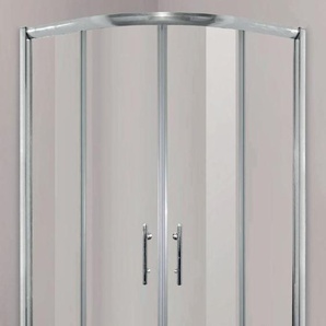 Primaster Runddusche Easy-6 Schiebetür 80 x 80 cm Klarglas chrom GLO782301016