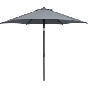 Primaster Sonnenschirm Florida anthrazit, Ø 250 cm 0691252057