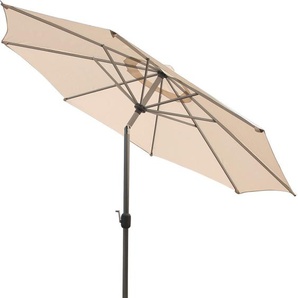 Primaster Sonnenschirm Kreta Sand, Ø 300 cm GLO691251863