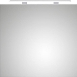 Primaster Spiegel mit Beleuchtung Düsseldorf grau 80 x 70 cm GLO782130782