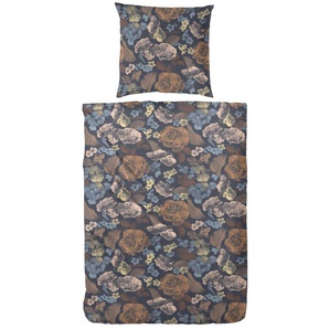Primera Bettwäsche Edelflanell-Bettwäsche Exciting, Edel-Köper-Flanell, 1 teilig, mit einem aufregenden Blumenmuster