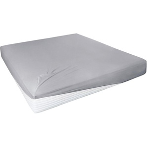 Primera Spannbettlaken Elasthan-Feinjersey, Jersey-Elasthan, Gummizug: rundum, (1 Stück), PREMIUM, aus 95% gekämmter Baumwolle und 5% Elasthan, bis 28 cm Höhe
