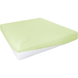 Primera Spannbettlaken Elasthan-Feinjersey, Jersey-Elasthan, Gummizug: rundum, (1 Stück), PREMIUM, aus 95% gekämmter Baumwolle und 5% Elasthan, bis 28 cm Höhe