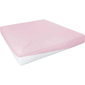 Primera Spannbettlaken Elasthan-Feinjersey, Jersey-Elasthan, Gummizug: rundum, (1 Stück), PREMIUM, aus 95% gekämmter Baumwolle und 5% Elasthan, bis 28 cm Höhe