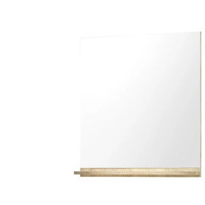 Primo Bad-Spiegel - holzfarben - Holzwerkstoff,Glas - 60 cm - 68 cm - cm 10,0 | Möbel Kraft