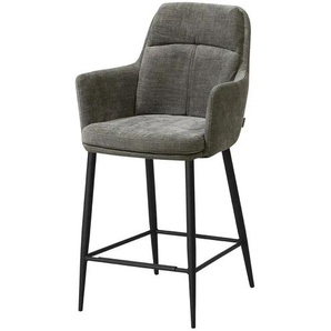 Primo Barstuhl Bologna - grau - Materialmix - 57 cm - 102 cm - cm 66,0 | Möbel Kraft