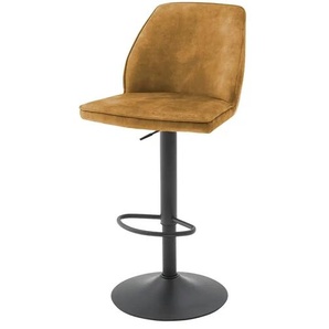 Primo Barstuhl - gelb - Materialmix - 48 cm - cm 51,0 | Möbel Kraft