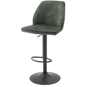 Primo Barstuhl - grün - Materialmix - 48 cm - cm 51,0 | Möbel Kraft