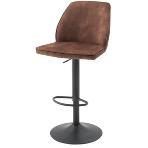 Primo Barstuhl - rot - Materialmix - 48 cm - cm 51,0 | Möbel Kraft
