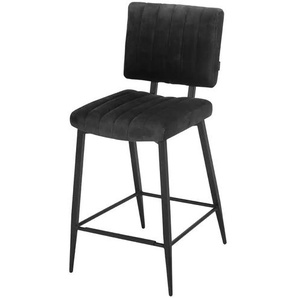 Primo Barstuhl Vicenza - grau - Materialmix - 46,5 cm - 103 cm - cm 58,5 | Möbel Kraft