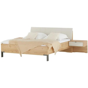 Primo Bettanlage 3-teilig Nefi - holzfarben - Materialmix - 189 cm - 97 cm | Möbel Kraft