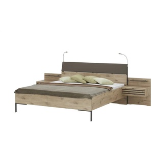 Primo Bettanlage Helsinki - holzfarben - Materialmix | Möbel Kraft