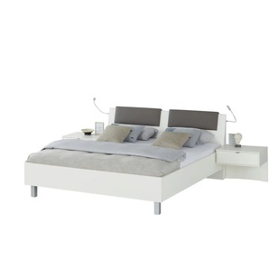 Primo Bettanlage - weiß - Materialmix | Möbel Kraft