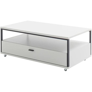 Primo Couchtisch Orella - weiß - Materialmix - 60 cm - 42 cm | Möbel Kraft