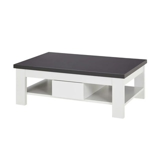 Primo Couchtisch Titan - weiß - Materialmix - 70 cm - 40 cm | Möbel Kraft