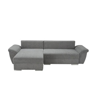 Primo Ecksofa seitenverkehrt montierbar Valencia - grau - Materialmix - 227 cm - 86 cm - cm 156,0 | Möbel Kraft