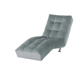 Primo Einzelliege Inga - grau - Materialmix - 164 cm - 88 cm - cm 68,0 | Möbel Kraft