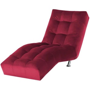 Primo Einzelliege Inga - rot - Materialmix - 164 cm - 88 cm - cm 68,0 | Möbel Kraft
