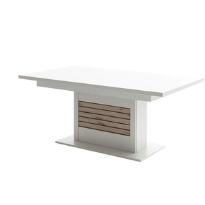 Primo Esstisch Leni - grau - Materialmix - 100 cm - 77 cm | Möbel Kraft