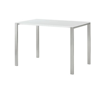 Primo Esstisch Theo - weiß - Materialmix - 70 cm - 75,3 cm | Möbel Kraft