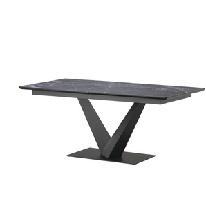 Primo Esstisch Tom - schwarz - Materialmix - 90 cm - 76 cm | Möbel Kraft