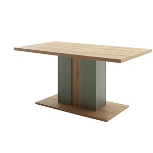 Primo Esstisch Zimon - grün - Materialmix - 90 cm - 77 cm | Möbel Kraft