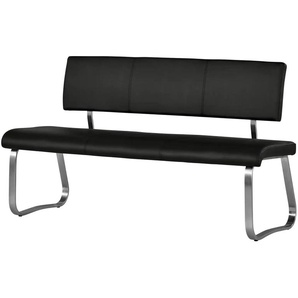 Primo Esszimmerbank Letitia - schwarz - Materialmix - 155 cm - 86 cm - cm 59,0 | Möbel Kraft
