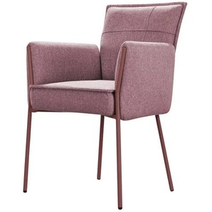 Primo Esszimmerstuhl Gregor - rot - Materialmix - 61 cm - 87 cm - cm 59,0 | Möbel Kraft