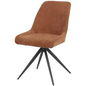 Primo Esszimmerstuhl Hazel - orange - Materialmix - 51 cm - 86 cm - cm 60,0 | Möbel Kraft